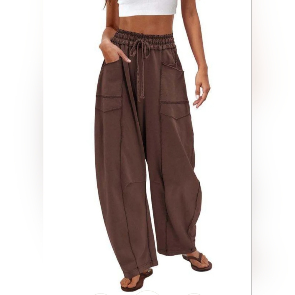 Casual Jogger Pants - BROWN